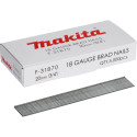 Makita naelapüssi naelad 1,2x20 mm F-31870, 5000 tk