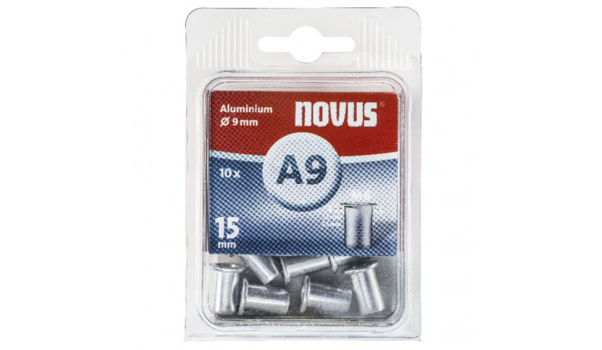 NOVUS Rivets M 6 X 15 ALU 10pc