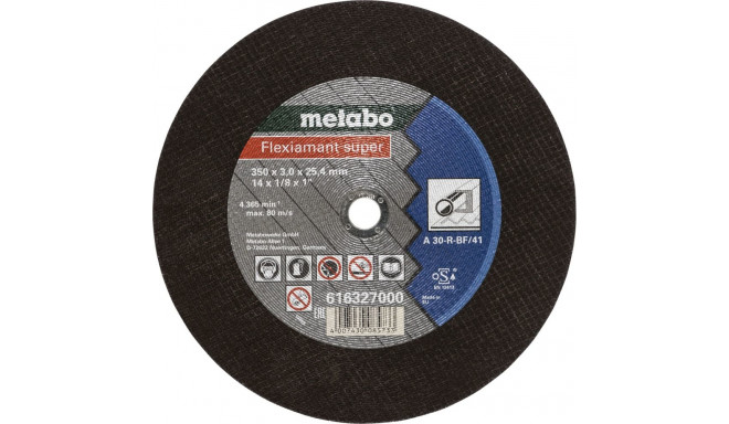 Metabo Flexiamant super 350x3,0x 25,4 teras
