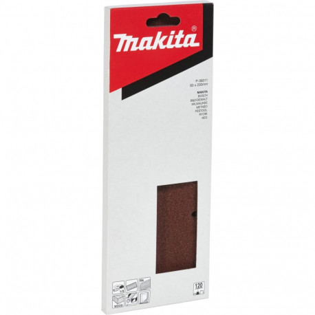 Makita P-36011 Sandpaper 120 93x230mm Holes