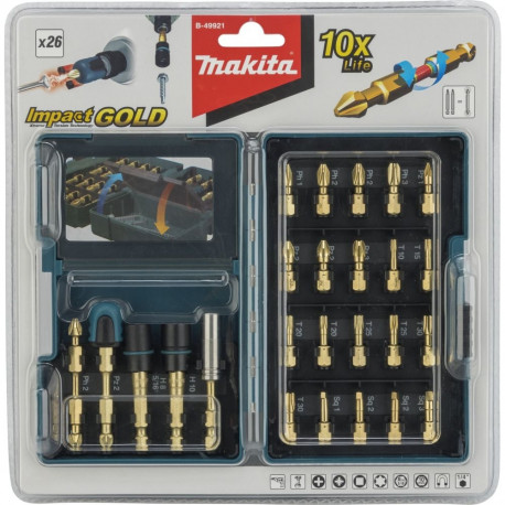 Makita Torsion Bit Set 26-piece B-49921