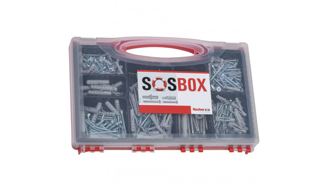 Fischer SOS-Box plug S/FU + screws