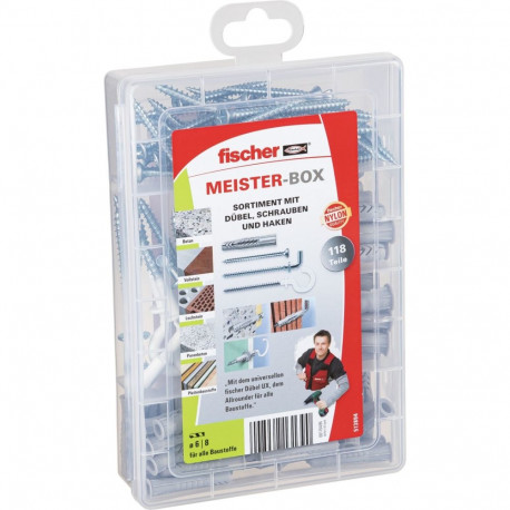 Fischer MeisterBox UX + kruvid + konksud