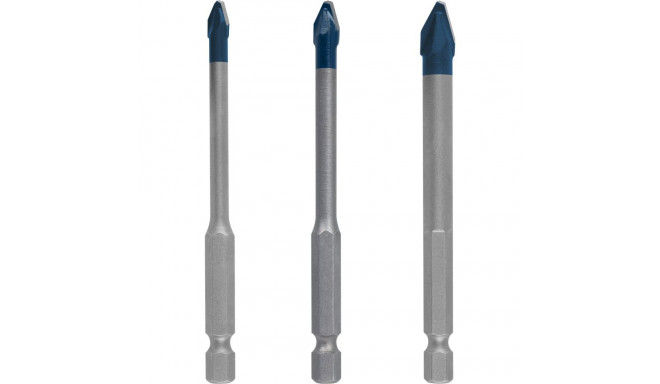 Bosch EXPERT HEX-9 HardCeramic otsikud, 3 tk komplekt 5/6/8