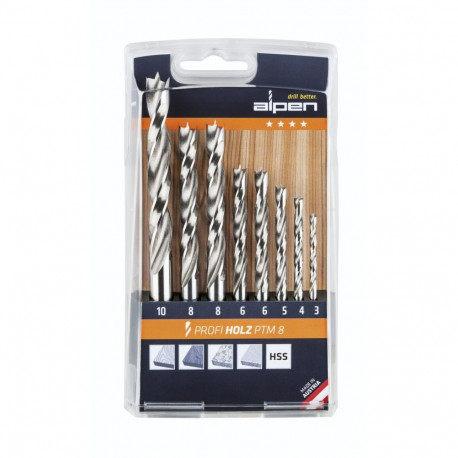 Alpen PTM 8 Profi puidu 8-osaline