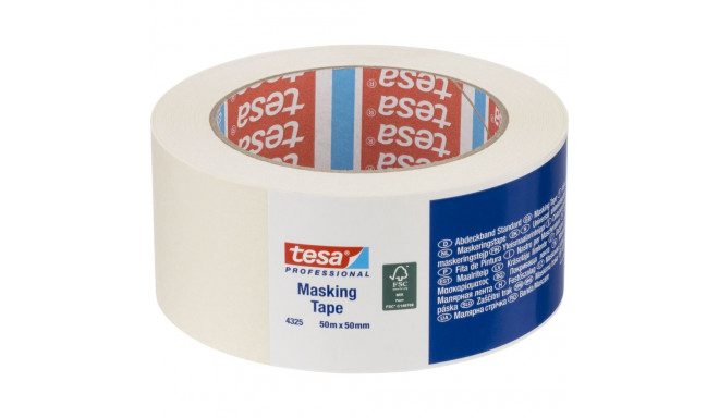 Tesa Masking Tape 50m x 50mm Stand.Prof. white 04325