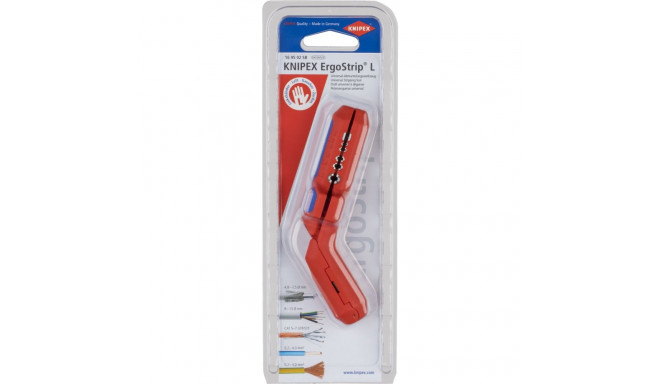 KNIPEX ErgoStrip universaalne eemaldustööriist vasakukäelistele
