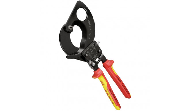 KNIPEX Cable Cutter 280 mm ratchet action
