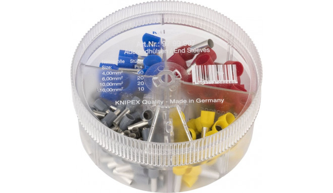 KNIPEX Assortment insulated wire ferrules