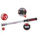 KS Tools 1/2  ERGOTORQUE 40-200 Precision Torque Wrench red