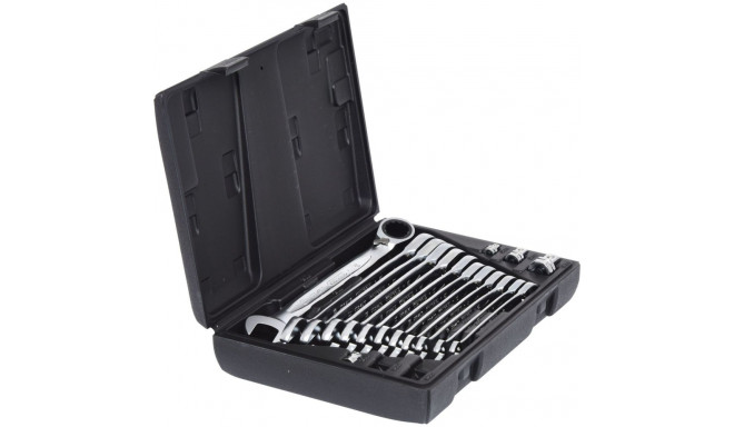KS Tools GEARplus Ratchet Ring Spanner-Set 503.4666