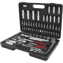 KS Tools 1/4 + 1/2 CHROMEplus padrunikomplekt 96 osa