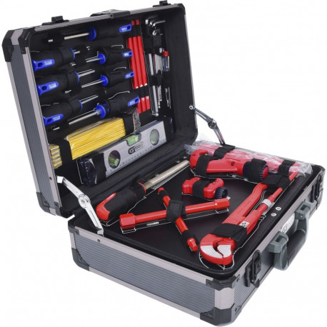 KS Tools 1/4 +1/2 torutööde ja küttesüsteemide tööriistakomplekt, 95 tk