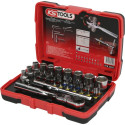 KS Tools 1/4 TORSIONpower padrunikomplekt, 33-osaline