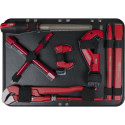 KS Tools 1/4 + 1/2 Tööriistakomplekt torutöödeks ja küttesüsteemideks, 95 osa
