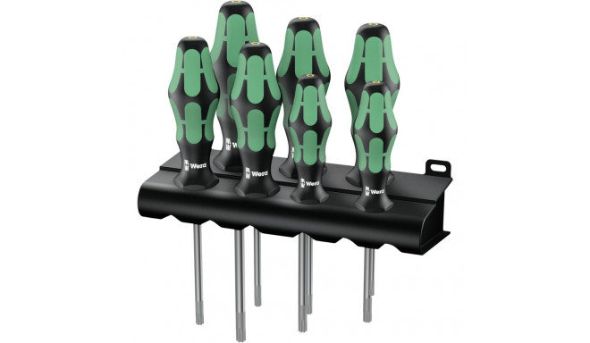 WERA 367/7 TORX HF Kraftform Plus kruvikeerajate komplekt hoidikuga