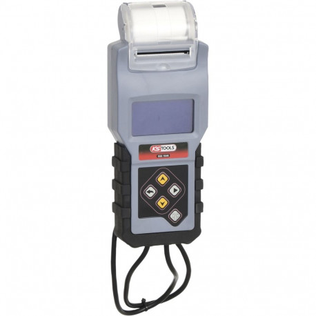 KS Tools 12V aku laadimise ja käivitamise analüsaator printeriga