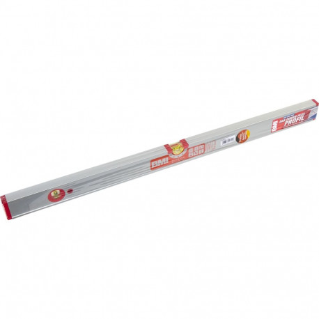 BMI Alustar 80cm anodized Aluminium Profile Spirit Level