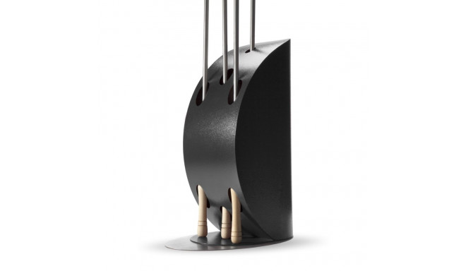 Alfa Forni Vela Pizza Peel Holder silver black