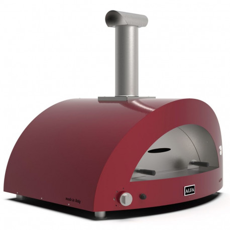 Alfa Forni Moderno 5 Pizze hübriid punane