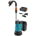 Gardena 2000/2 18V P4A komplekt akutoitega vihmaveetünni pump