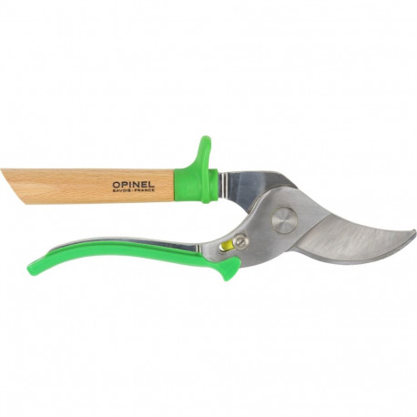 Opinel Hand Pruner Meadow Beech Wood / Green