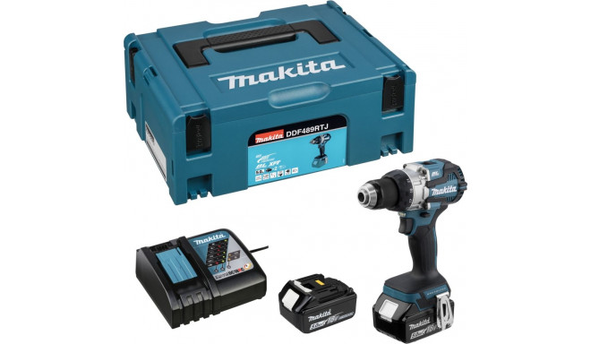 Makita DDF489RTJ juhtmevaba puurtrell