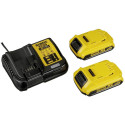 DeWalt DCD709D2T-QW Juhtmevaba Kombitrell 18V
