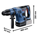 Bosch GBH 18V-36 C Komplekt kohvris juhtmeta kombitrell