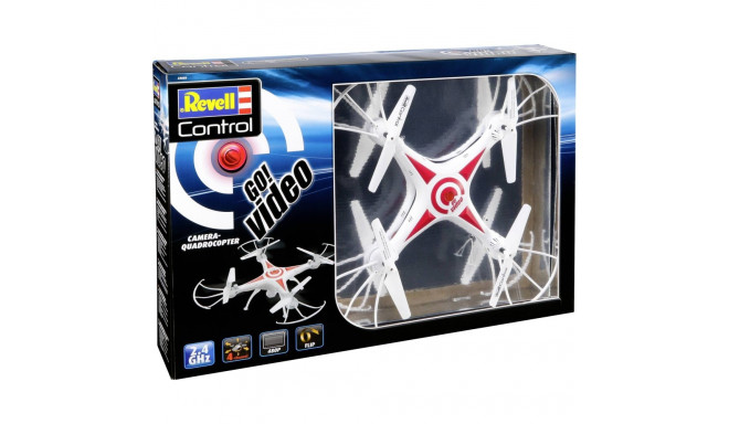 Revell RC quadrokopter GO! video