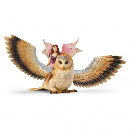 Schleich bayala 70789 haldjas lennul Glam-öökullil