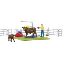 Schleich Farm World 42529 Õnneliku Lehma Pesula