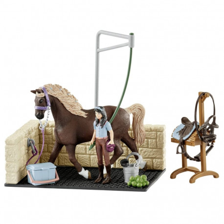 Schleich Horse Club 42438 pesuala Emily ja Lunaga