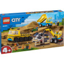 LEGO City 60391  Contruction Trucks and Wrecking Ball Crane