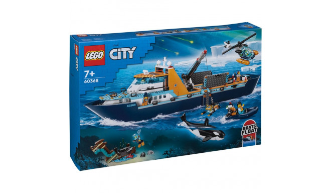 LEGO City 60368 arktiline uurimislaev