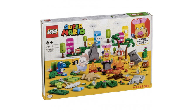 LEGO Super Mario 71418 Loomingulisuse Tööriistakast Komplekt