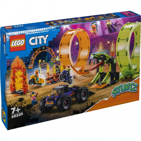 LEGO City Stuntz 60339 topeltloopiga trikiareen