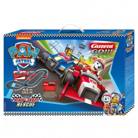 Carrera GO!!! 20063514 Paw Patrol – valmis, võidusõit ja pääste