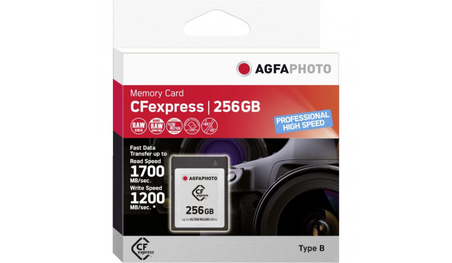 AgfaPhoto CFexpress        256GB Professional High Speed