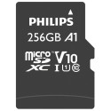 Philips MicroSDXC mälukaart 256GB Class 10 UHS-I U1 koos adapteriga