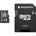 AgfaPhoto MicroSDHC UHS-I 32GB Kõrge Kiirusega Class 10 U1 + Adapter