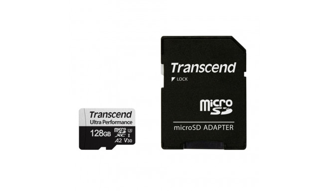 Transcend microSDXC 340S 128GB Class 10 UHS-I U3 A2