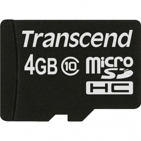 Transcend microSDHC          4GB Class 10              TS4GUSDC10