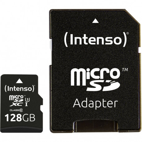 Intenso microSDXC          128GB C10 UHS-I Professional + Adapter