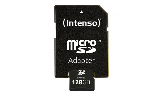 Intenso microSDXC 128GB C10 adapteriga