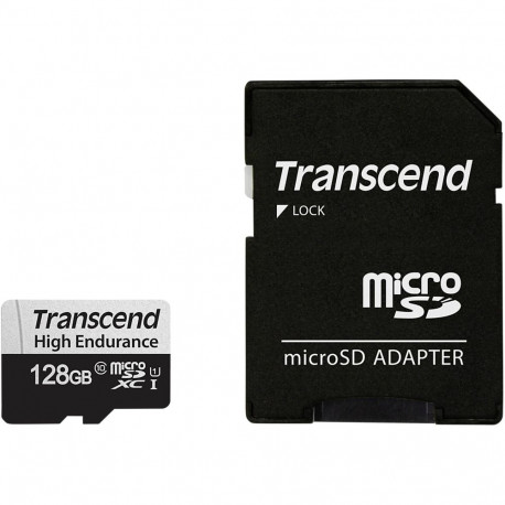Transcend microSDXC 350V 128GB Class 10 UHS-I U1