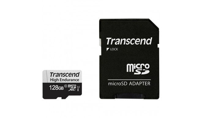 Transcend microSDXC 350V 128GB Class 10 UHS-I U1