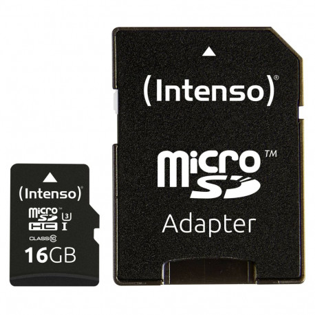 Intenso microSDHC           16GB C10 UHS-I Professional + Adapter