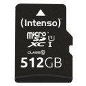 Intenso microSDXC Cards    512GB Class 10 UHS-I Premium