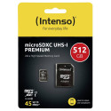 Intenso microSDXC Cards    512GB Class 10 UHS-I Premium